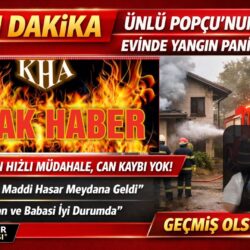 Mert Algan’ın evinde çıkan küçük çaplı yangına itfaiyenin hızlı müdahalesiyle alevler kontrol altına alındı, can kaybı yaşanmadı.