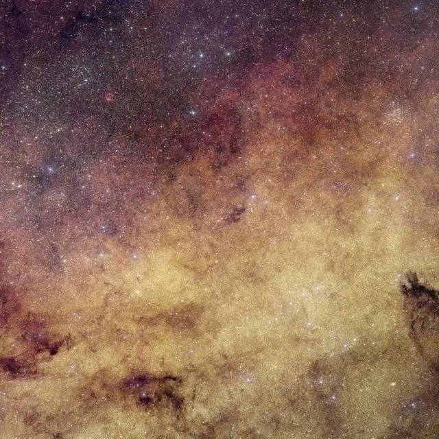 ESA Euclid uzay teleskobu Samanyolu galaksisi merkez mozaik fotoğrafı