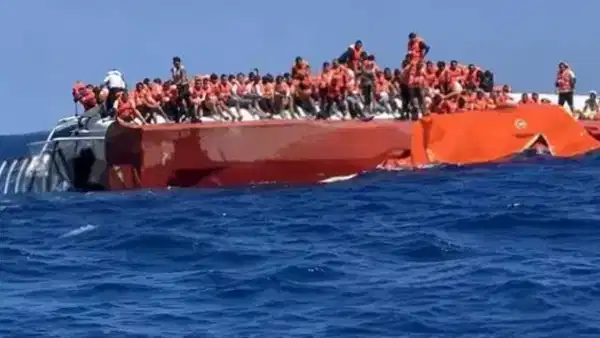 girne açıklarında alabora olan yolcu gemisi arama kurtarma çalışmaları kktc